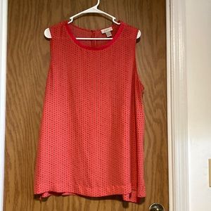 Loft chiffon tank